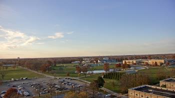 Weather camera view of Eastern Illinois University.