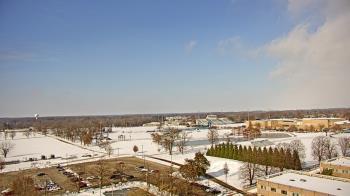 Weather camera view of Eastern Illinois University.