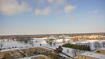 Weather camera view of Eastern Illinois University.