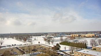 Weather camera view of Eastern Illinois University.