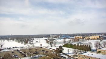 Weather camera view of Eastern Illinois University.