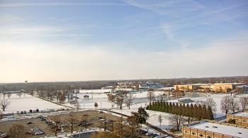 Weather camera view of Eastern Illinois University.