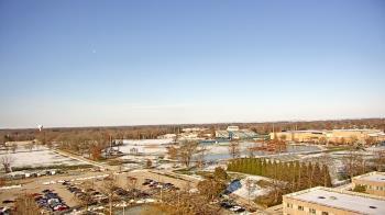Weather camera view of Eastern Illinois University.