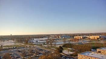 Weather camera view of Eastern Illinois University.