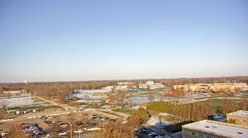 Weather camera view of Eastern Illinois University.