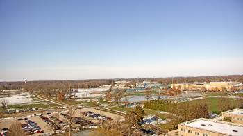 Weather camera view of Eastern Illinois University.