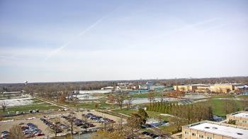 Weather camera view of Eastern Illinois University.
