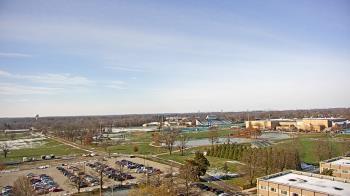 Weather camera view of Eastern Illinois University.