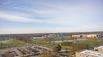 Weather camera view of Eastern Illinois University.