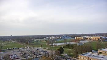 Weather camera view of Eastern Illinois University.