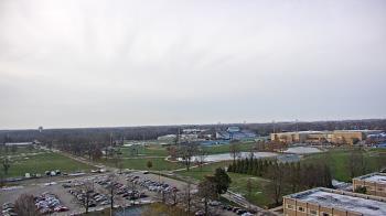 Weather camera view of Eastern Illinois University.