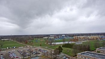 Weather camera view of Eastern Illinois University.