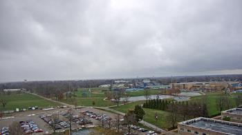 Weather camera view of Eastern Illinois University.
