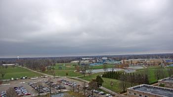 Weather camera view of Eastern Illinois University.