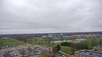 Weather camera view of Eastern Illinois University.