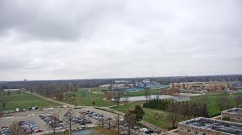 Weather camera view of Eastern Illinois University.