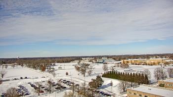 Weather camera view of Eastern Illinois University.