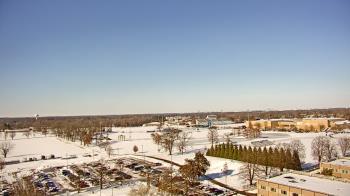 Weather camera view of Eastern Illinois University.