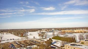 Weather camera view of Eastern Illinois University.