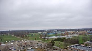Weather camera view of Eastern Illinois University.