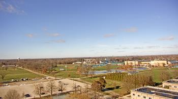 Weather camera view of Eastern Illinois University.