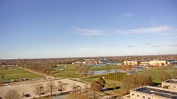 Weather camera view of Eastern Illinois University.