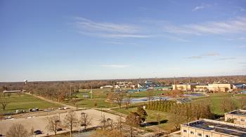 Weather camera view of Eastern Illinois University.