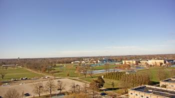 Weather camera view of Eastern Illinois University.