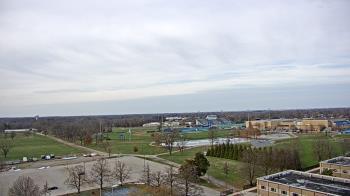 Weather camera view of Eastern Illinois University.