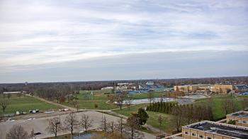 Weather camera view of Eastern Illinois University.