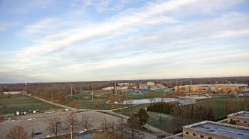 Weather camera view of Eastern Illinois University.