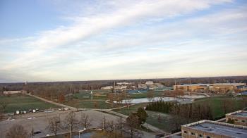 Weather camera view of Eastern Illinois University.