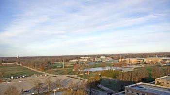 Weather camera view of Eastern Illinois University.