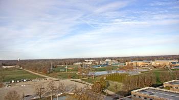 Weather camera view of Eastern Illinois University.
