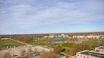 Weather camera view of Eastern Illinois University.