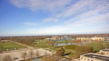 Weather camera view of Eastern Illinois University.