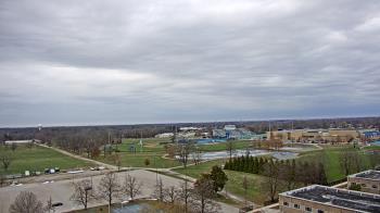 Weather camera view of Eastern Illinois University.