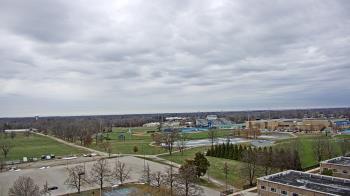 Weather camera view of Eastern Illinois University.