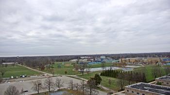 Weather camera view of Eastern Illinois University.