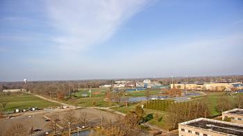 Weather camera view of Eastern Illinois University.