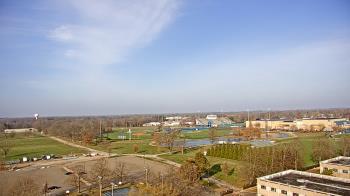 Weather camera view of Eastern Illinois University.
