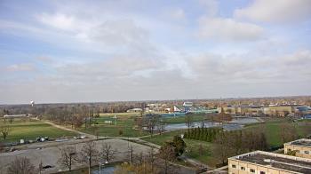 Weather camera view of Eastern Illinois University.