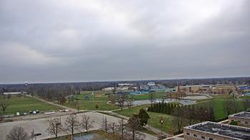Weather camera view of Eastern Illinois University.