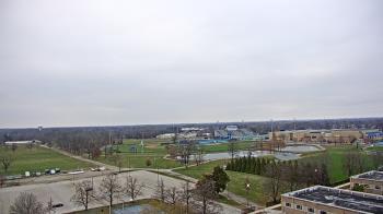 Weather camera view of Eastern Illinois University.