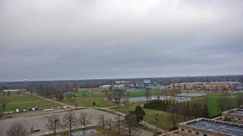 Weather camera view of Eastern Illinois University.