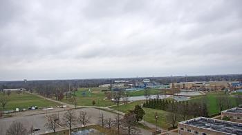 Weather camera view of Eastern Illinois University.