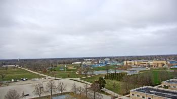 Weather camera view of Eastern Illinois University.