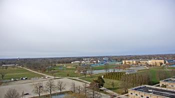 Weather camera view of Eastern Illinois University.