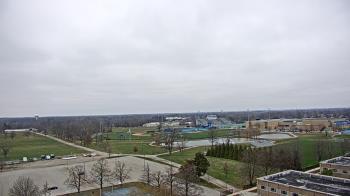 Weather camera view of Eastern Illinois University.
