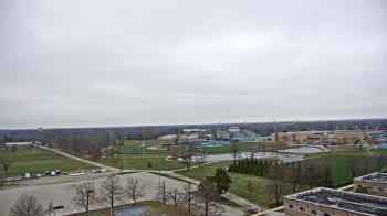 Weather camera view of Eastern Illinois University.